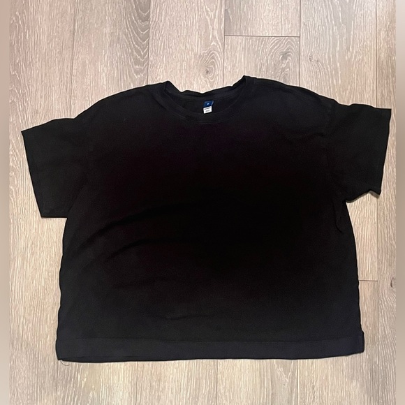 Vintage Cotton Cropped Crewneck T-Shirt - Picture 7 of 9